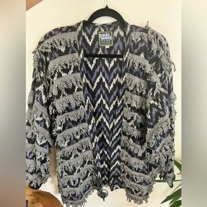 Paula Sweet Muslin Mink Made in USA Art to Wear Jacket Size M Vintage